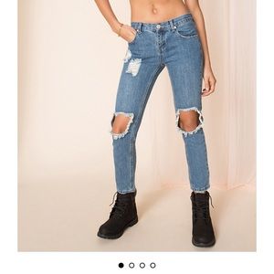 superdown Angie Girlfriend Jeans
